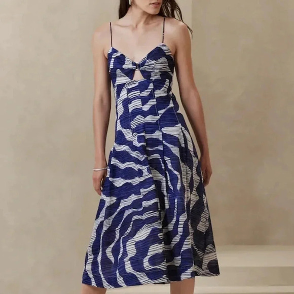 Banana Republic Bandeau Midi Dress - Picture 2 of 15